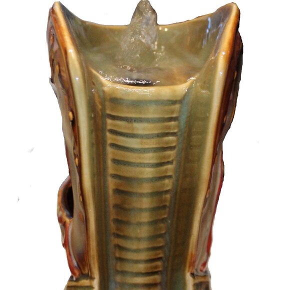 Natures Garden Tabletop Relaxation Fountain Tranquility Cowboy Boot Western - Picture 2 of 12